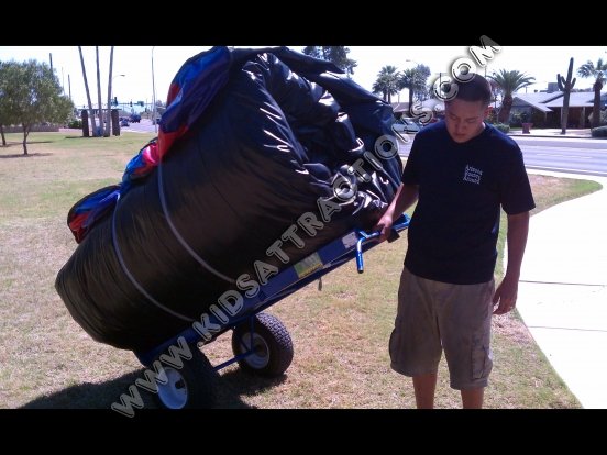 HD2 Dolly with 809 Pound Vertical Rush