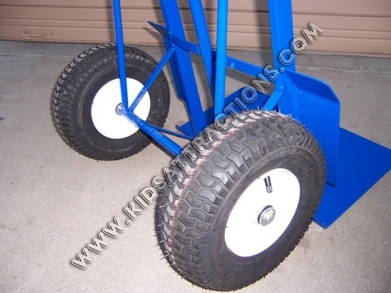MD2 heavy duty dolly for inflatable party rental companies