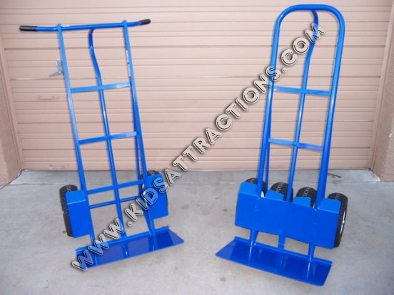 MD2 MD4 heavy duty dolly for inflatable party rental companies